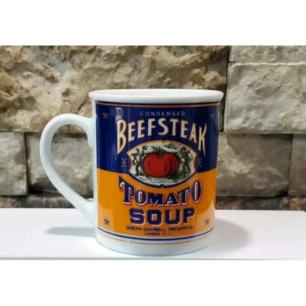 Campbell's Beefsteak Tomato Soup Cup 125th anniversary Soup Mug Collection